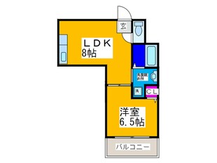 メダリアン巽の物件間取画像